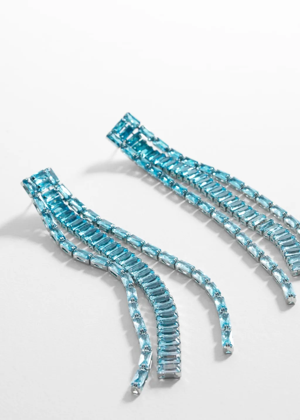 Orecchini lunghi strass