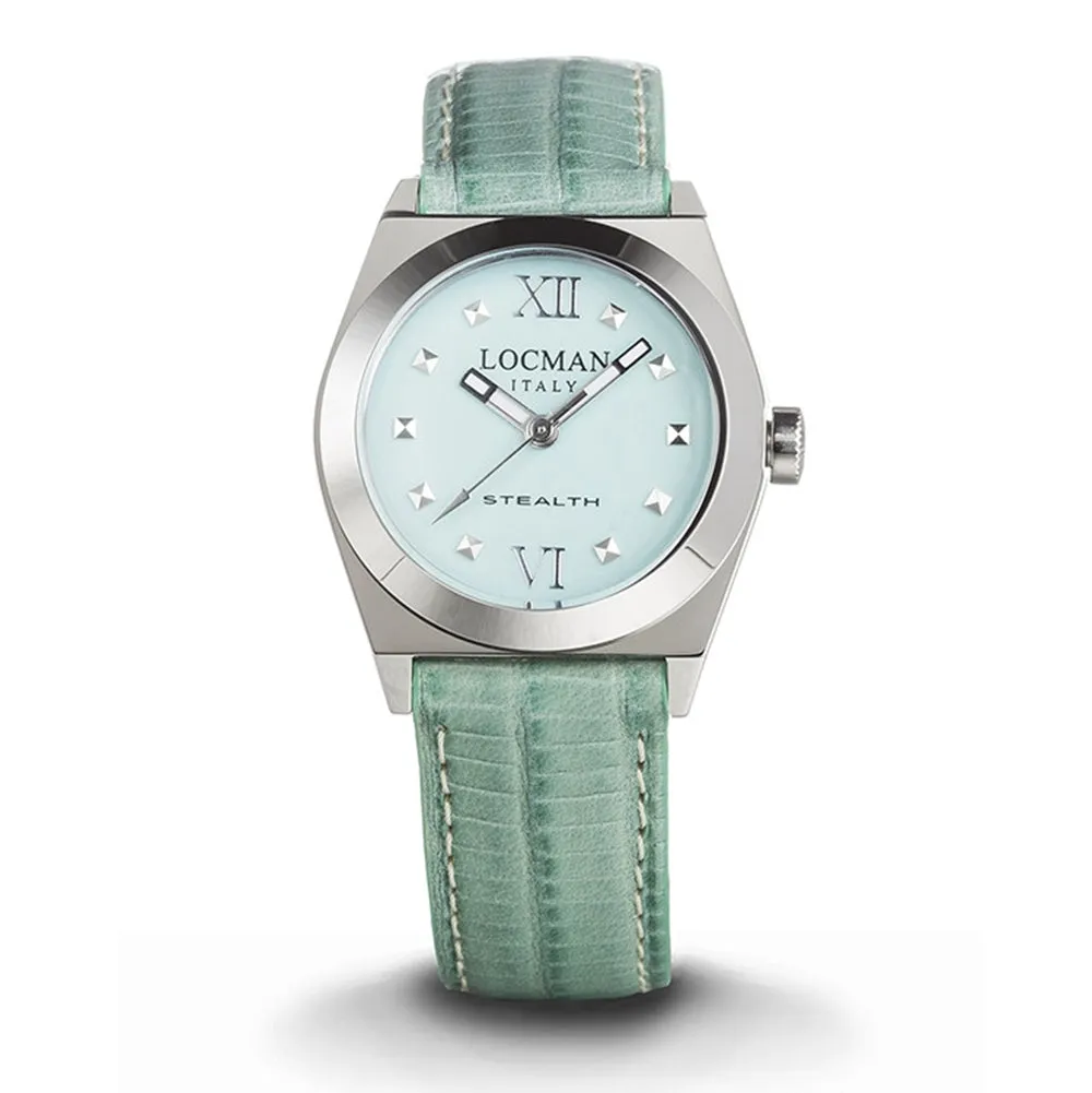 Orologio Donna Stealth Acciaio Verde Acqua Locman