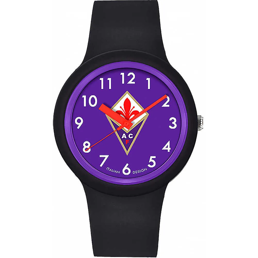 orologio solo tempo bambino Fiorentina Nero