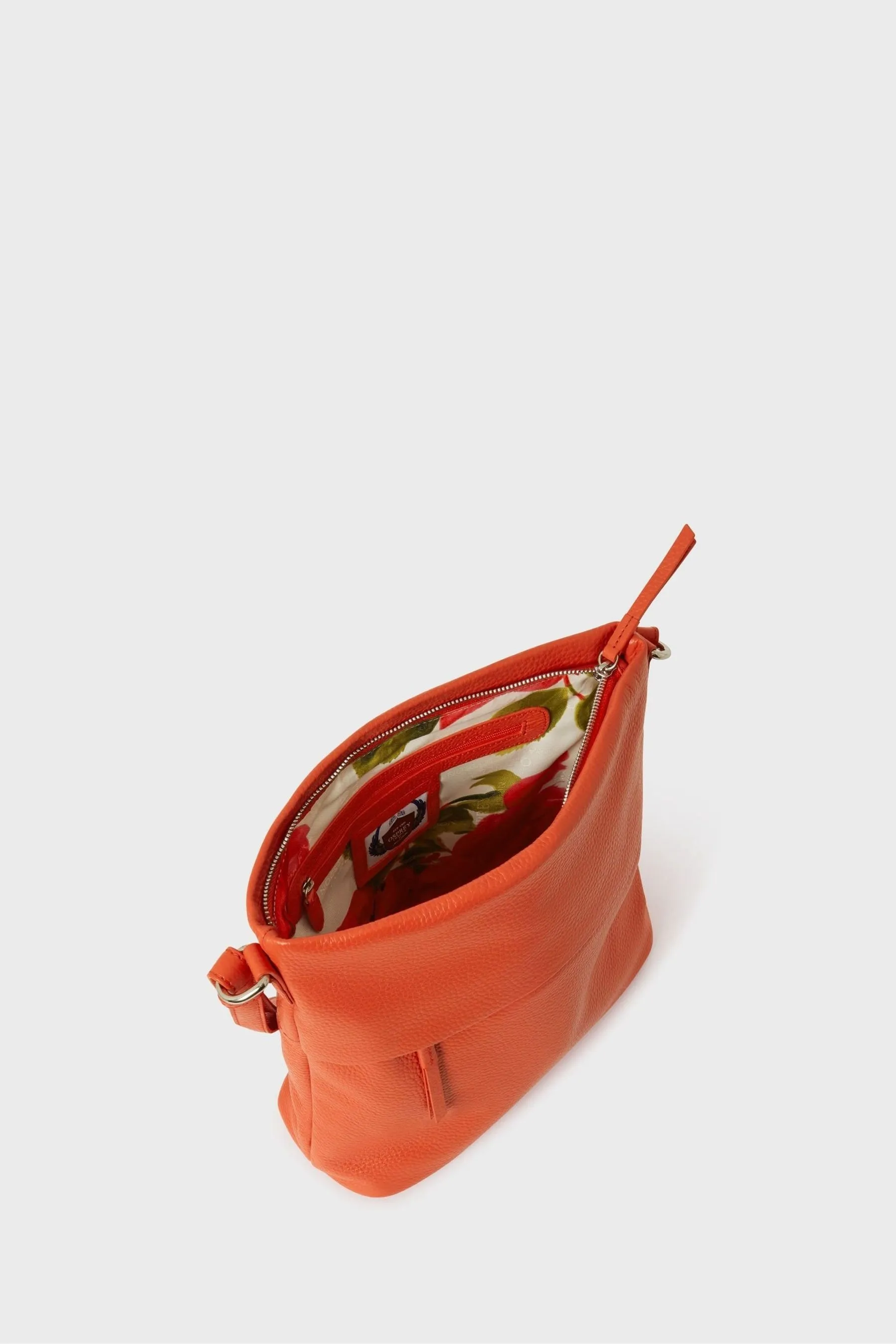 OSPREY LONDON Rosso - The Lyra - Borsa a tracolla in pelle    