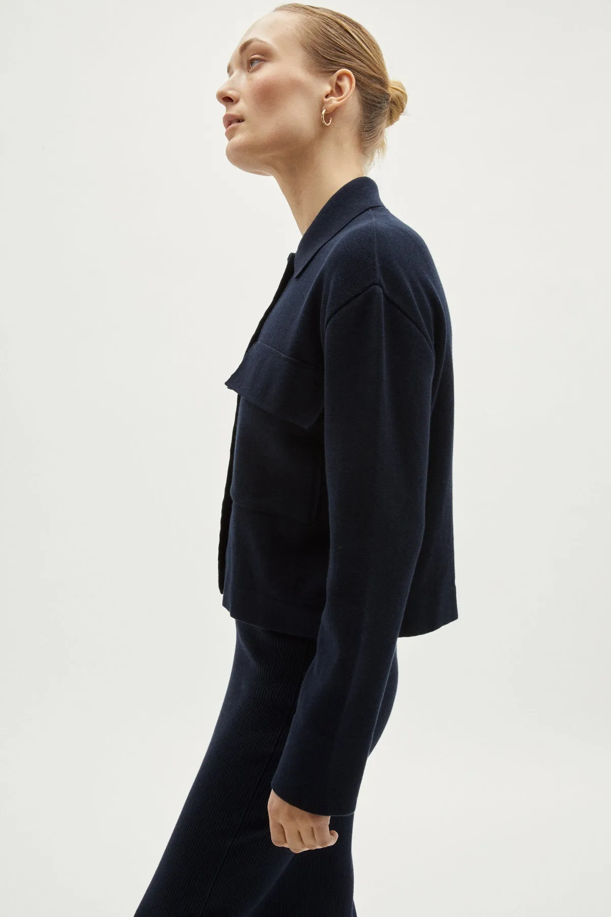 Overshirt in Cotone Organico