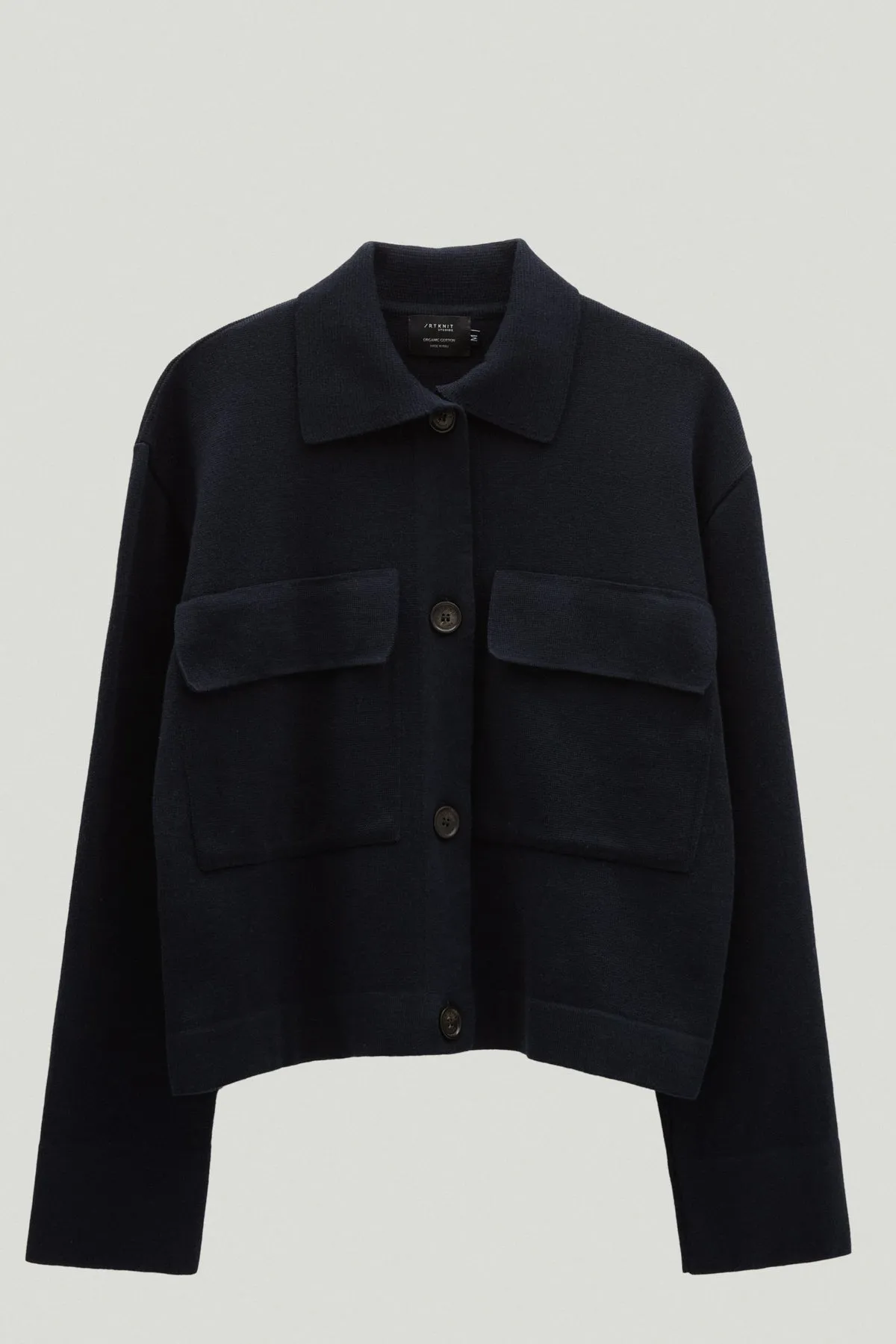 Overshirt in Cotone Organico