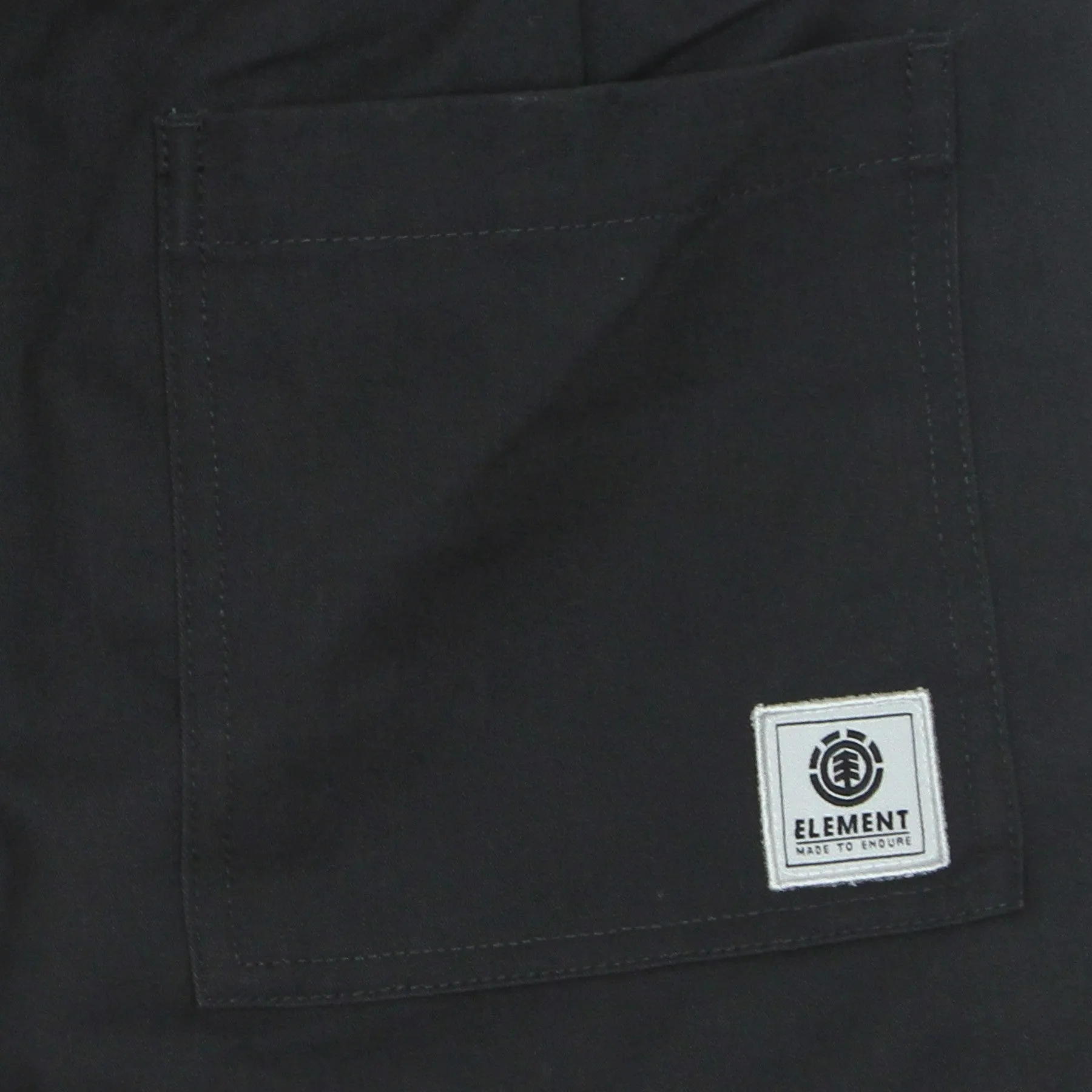 Pantalone Corto Uomo Manual Twill Short Off Black