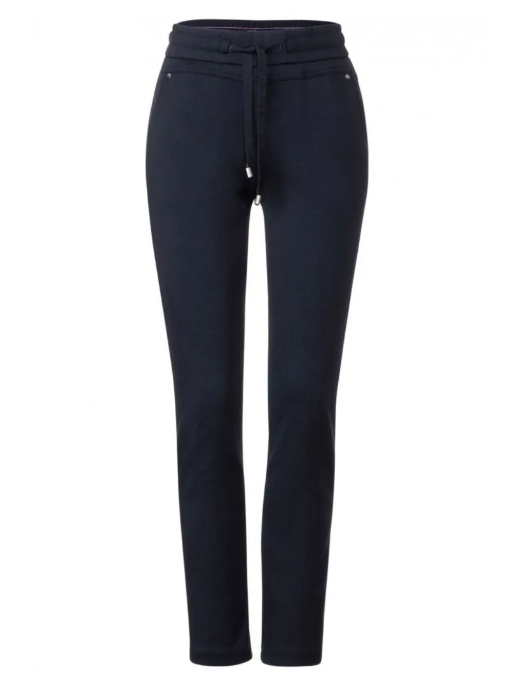 Pantalone Donna blu slim fit