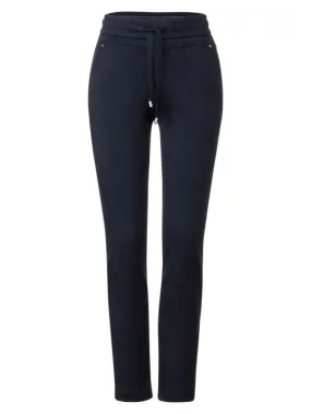 Pantalone Donna blu slim fit