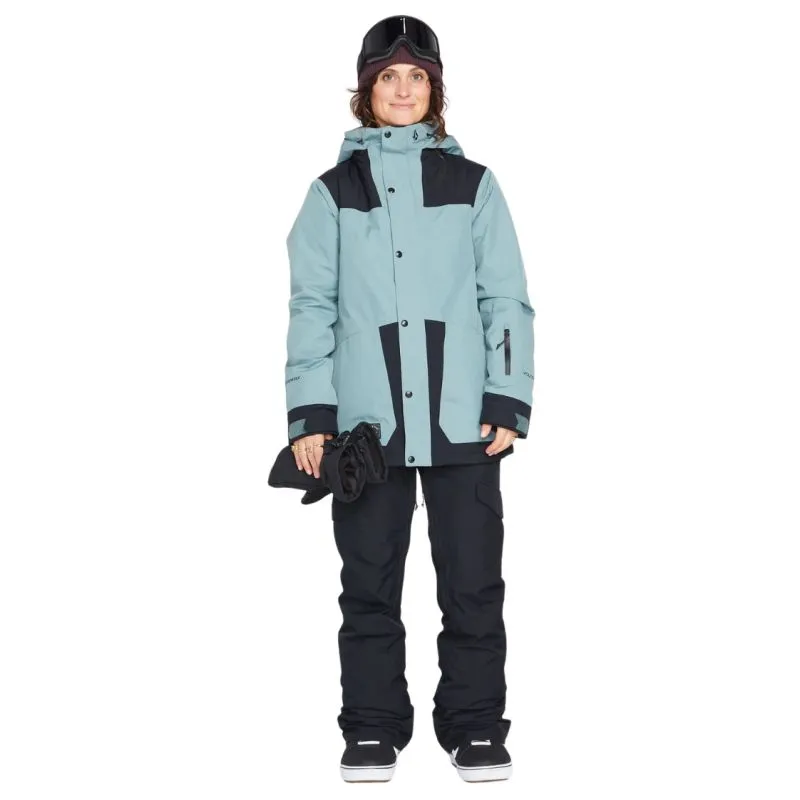 Pantaloni da neve Volcom aston gore-tex (NERO) Donna