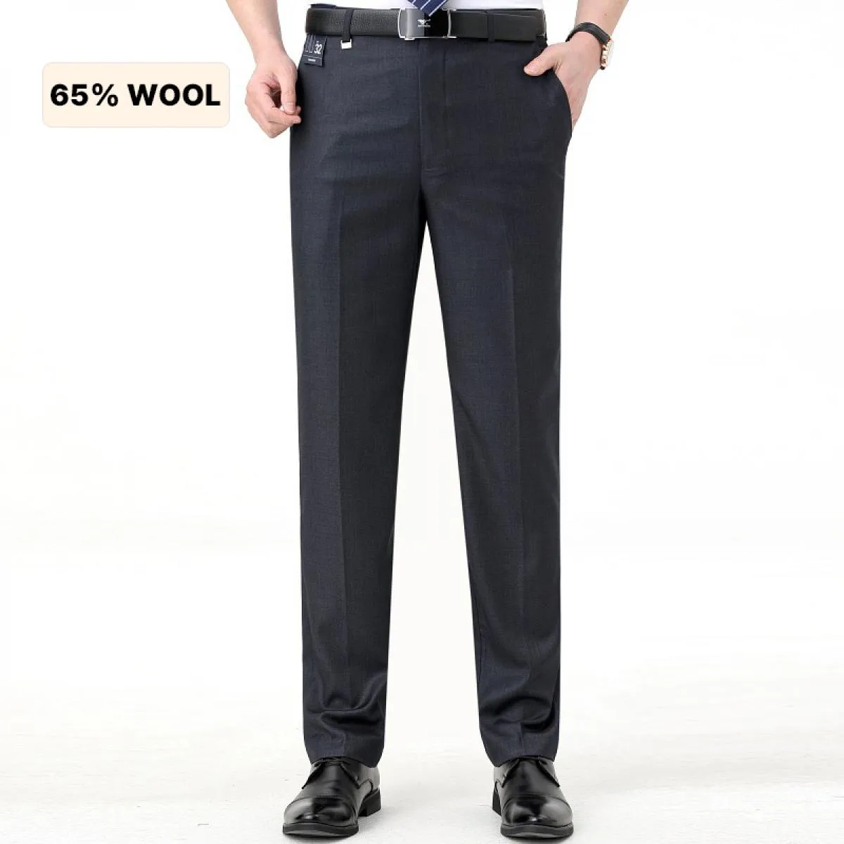 Pantaloni di lana da uomo di fascia alta della nuova estate Pantaloni da tuta Traf, pantaloni da lavoro formali, pantaloni da uo