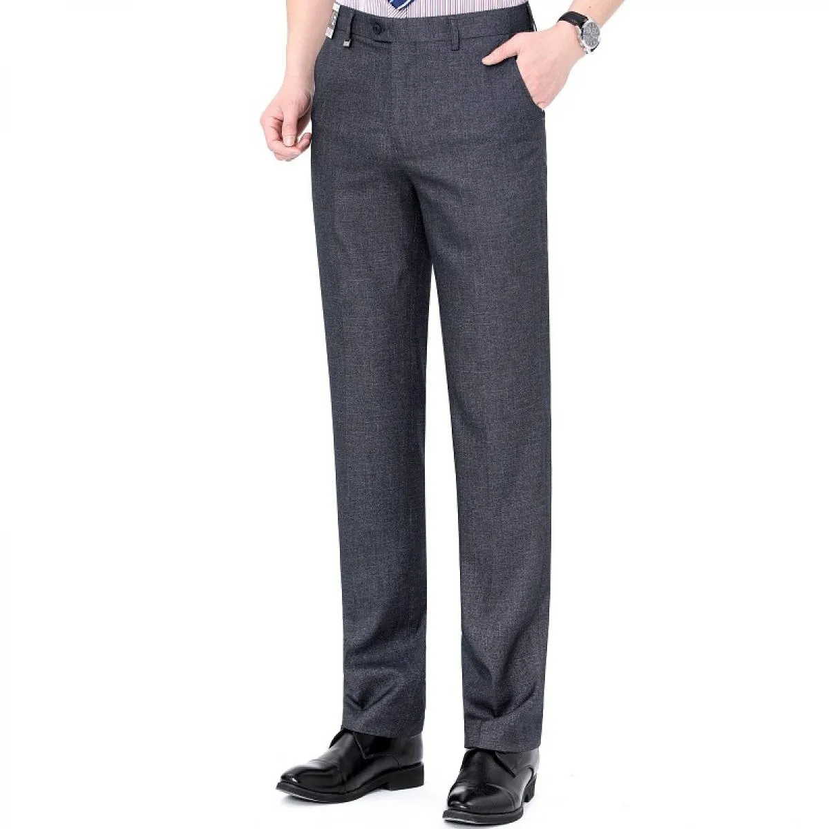 Pantaloni di lana da uomo di fascia alta della nuova estate Pantaloni da tuta Traf, pantaloni da lavoro formali, pantaloni da uo
