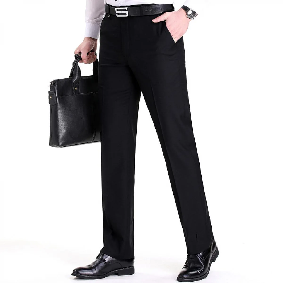 Pantaloni di lana da uomo di fascia alta della nuova estate Pantaloni da tuta Traf, pantaloni da lavoro formali, pantaloni da uo