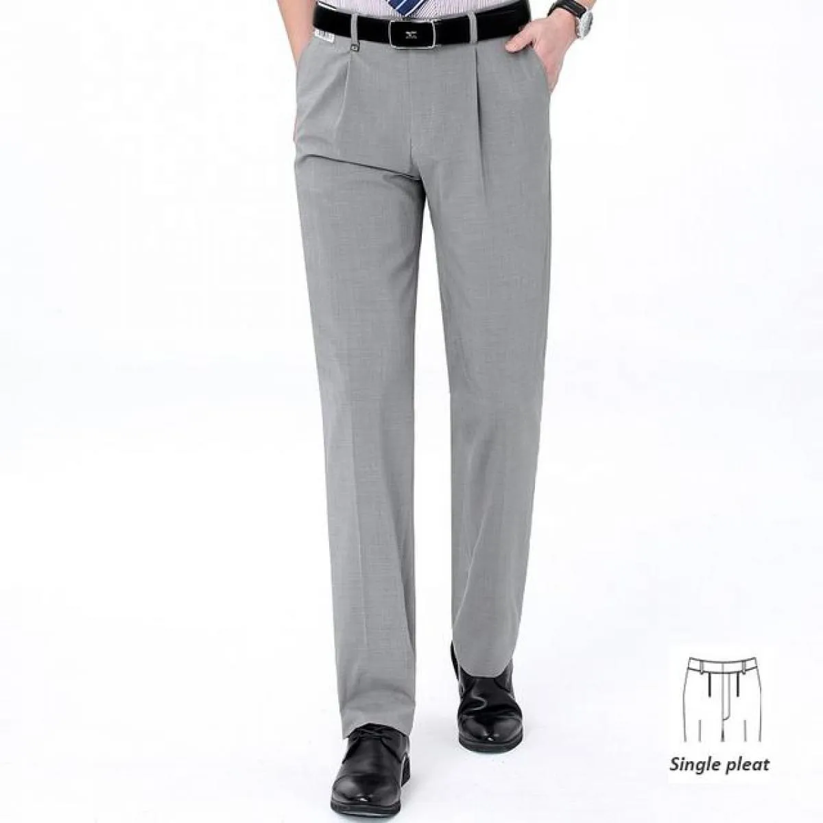 Pantaloni di lana da uomo di fascia alta della nuova estate Pantaloni da tuta Traf, pantaloni da lavoro formali, pantaloni da uo