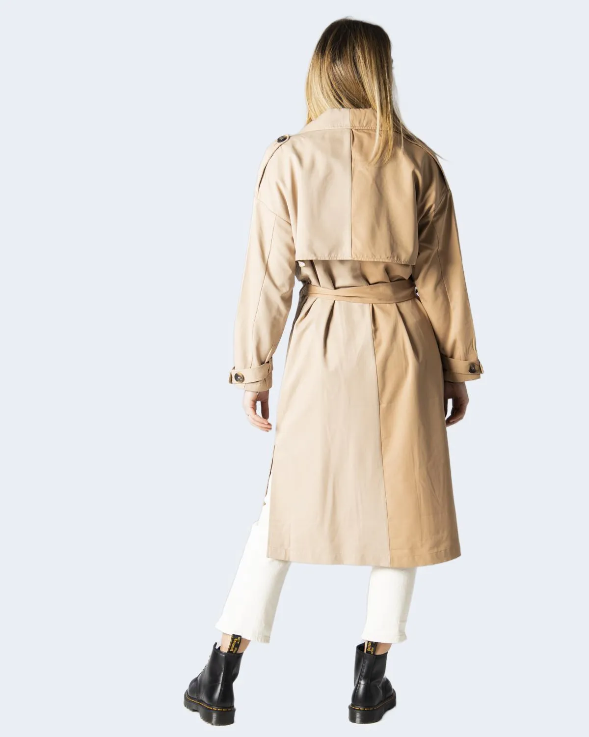 Parka Only onlbetty color block trenhcoat Beige