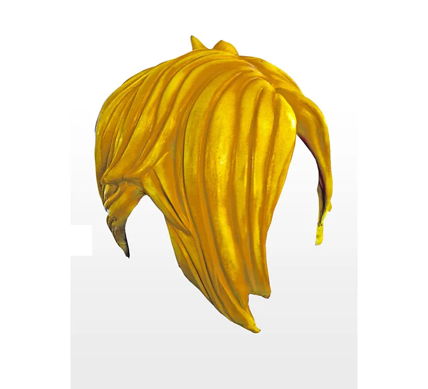 Parrucca in lattice giallo Emo Anime Manga