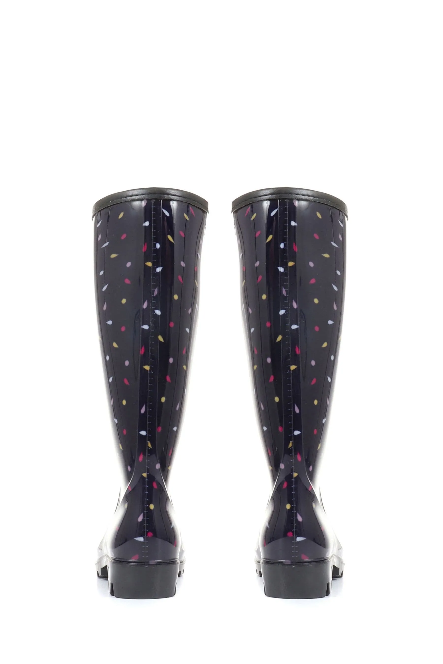 Pavers donna Blu - Wellington - Stivali a pois