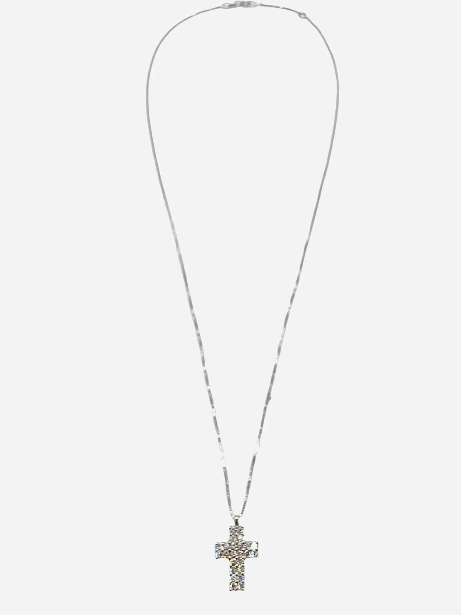 Pendente croce oro bianco e diamanti DESIDERIO Art. 2934329