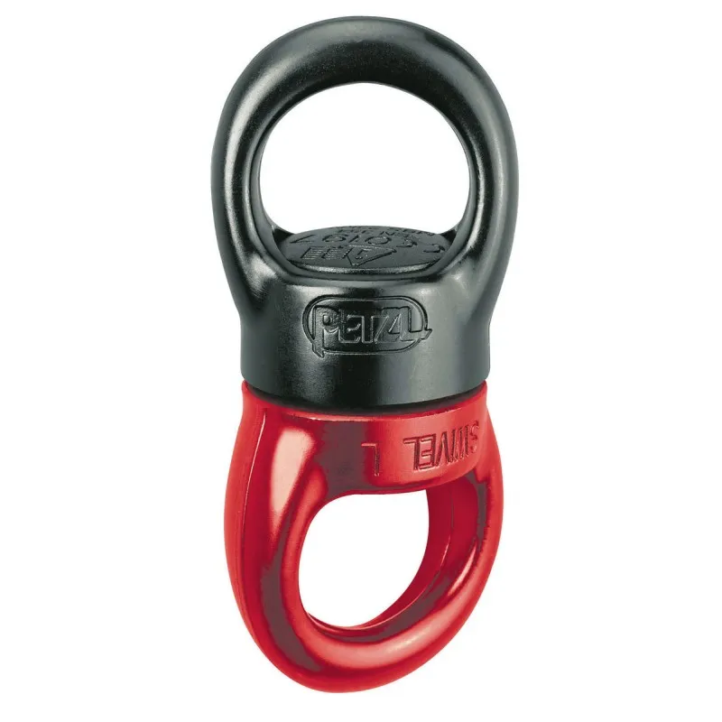 PETZL SWIVEL L NERO/ROSSO