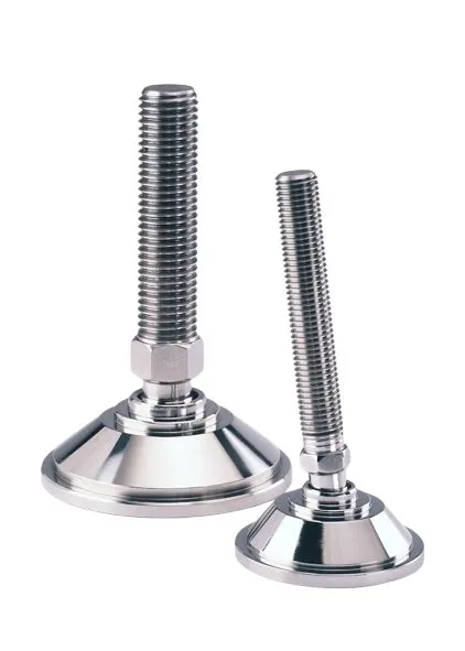 Piedino regolabile Nu-Tech Engineering, Ø 100mm, M24 x 125mm, 4000kg
