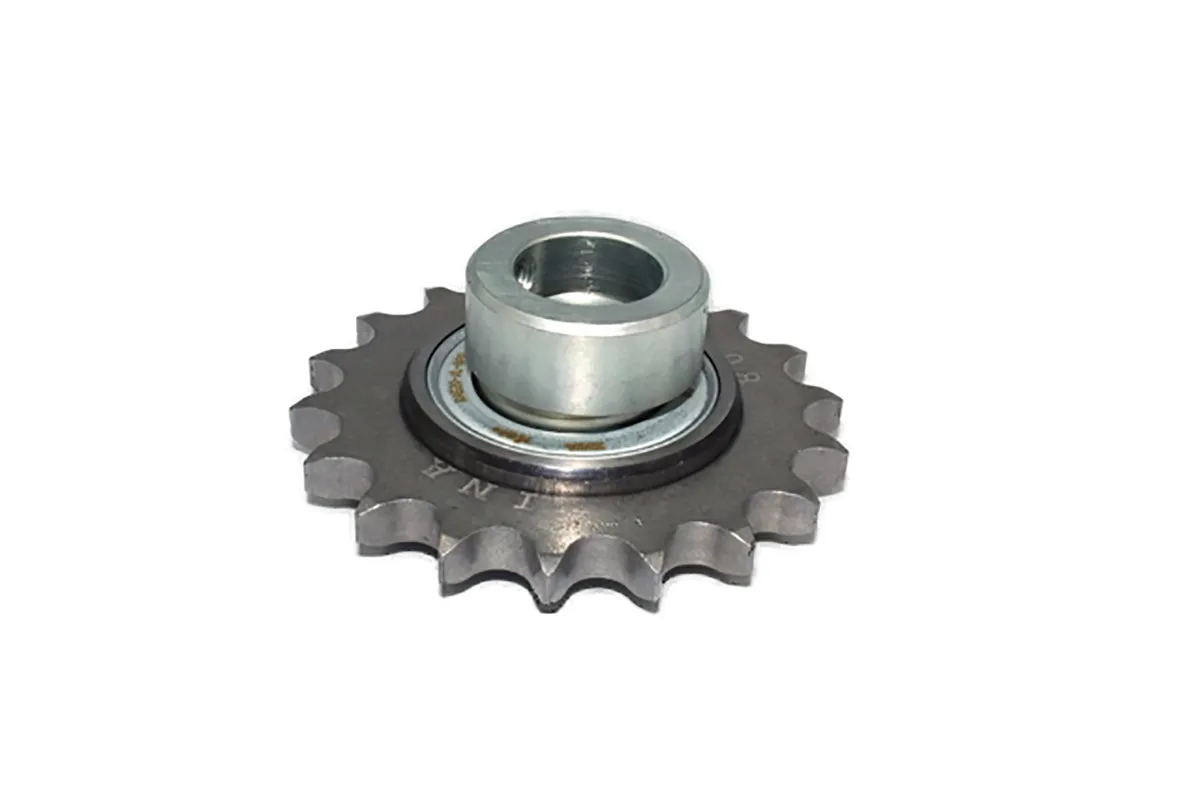 Pignone, INA KSR20-B0-08-10-18-08, 18 denti, foro Parallelo con Ø max 20mm, Ø passo 1/2poll 31mm, in Acciaio