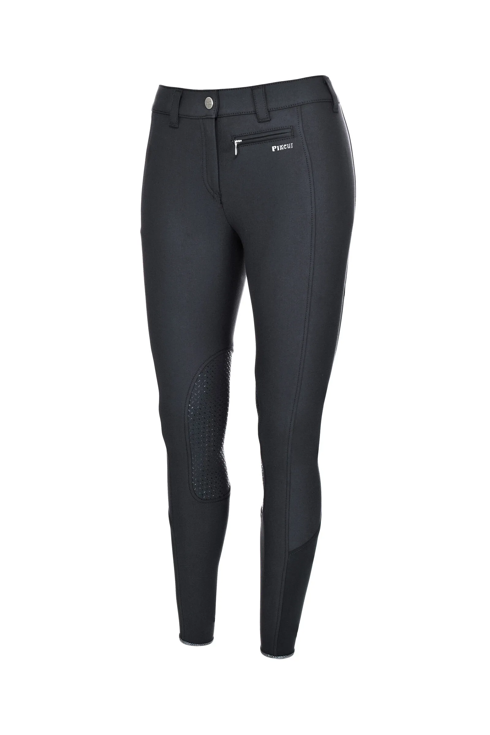 Pikeur Henriette Pantaloni da equitazione con grip e patch al ginocchio