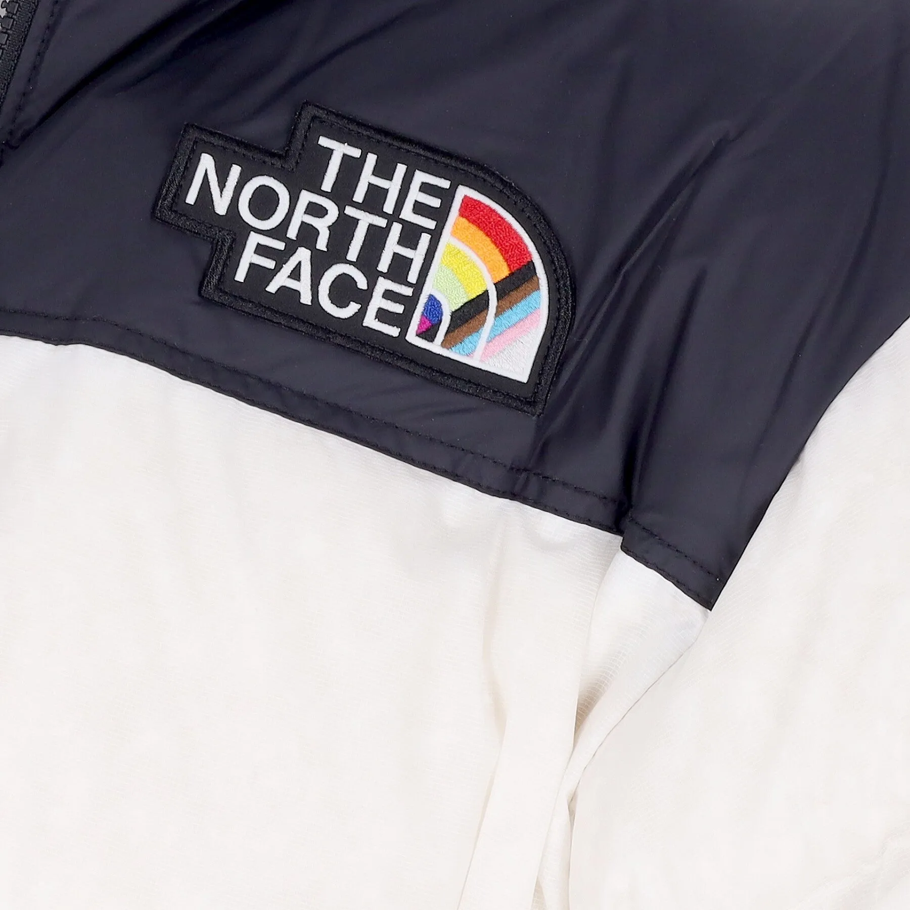 Piumino Uomo 1996 Retro Nuptse Pride Jacket Gardenia White