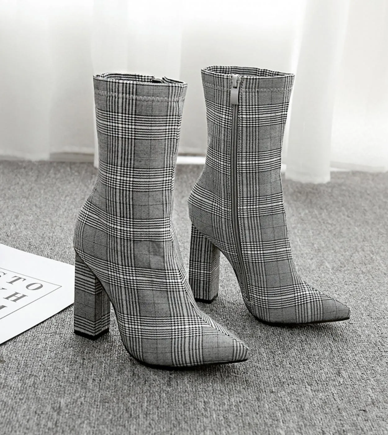 Platform Heels  Ankle Boots  Botas  Womens Sandals  Ladies Boots Fashion Buckle