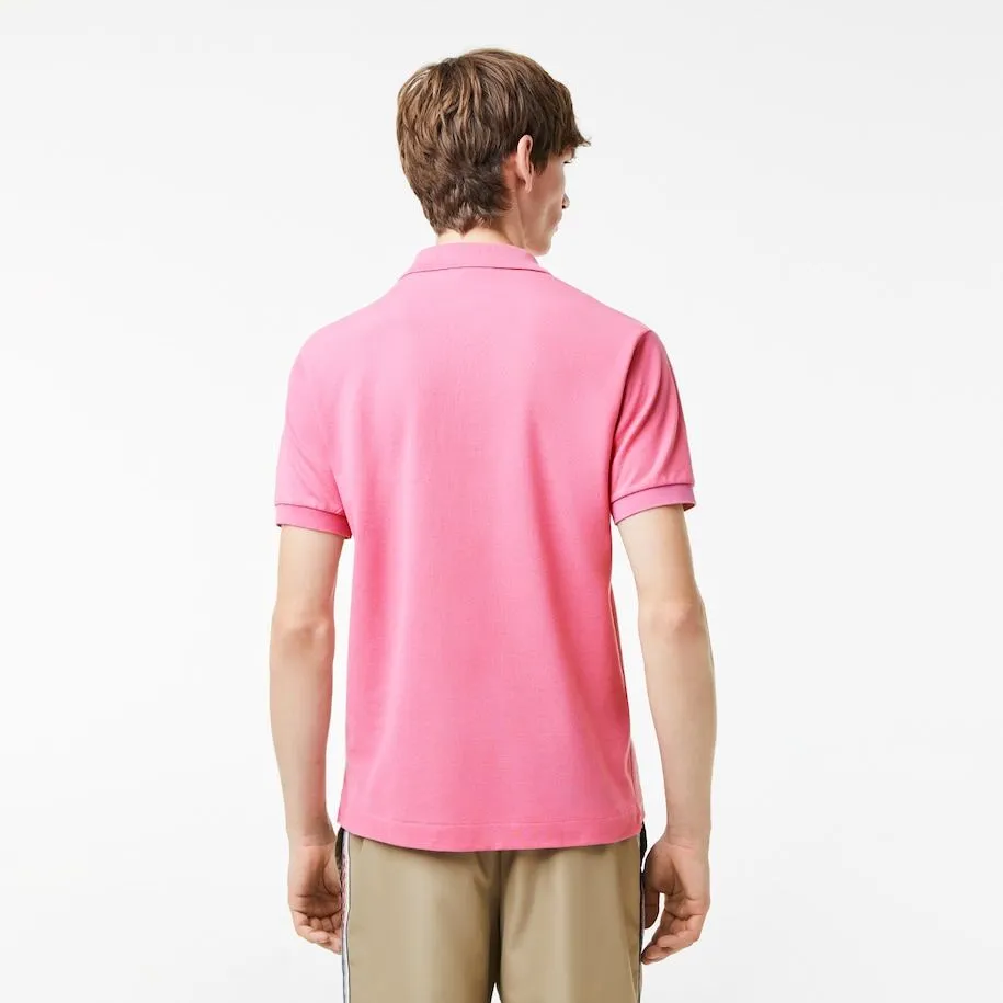 POLO CLASSICA ROSA IN PETIT PIQUE' DI COTONE
