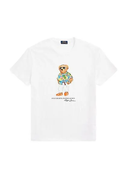 POLO RALPH LAUREN   T-SHIRT BIANCA IN COTONE