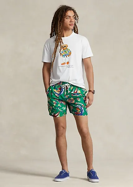 POLO RALPH LAUREN   T-SHIRT BIANCA IN COTONE