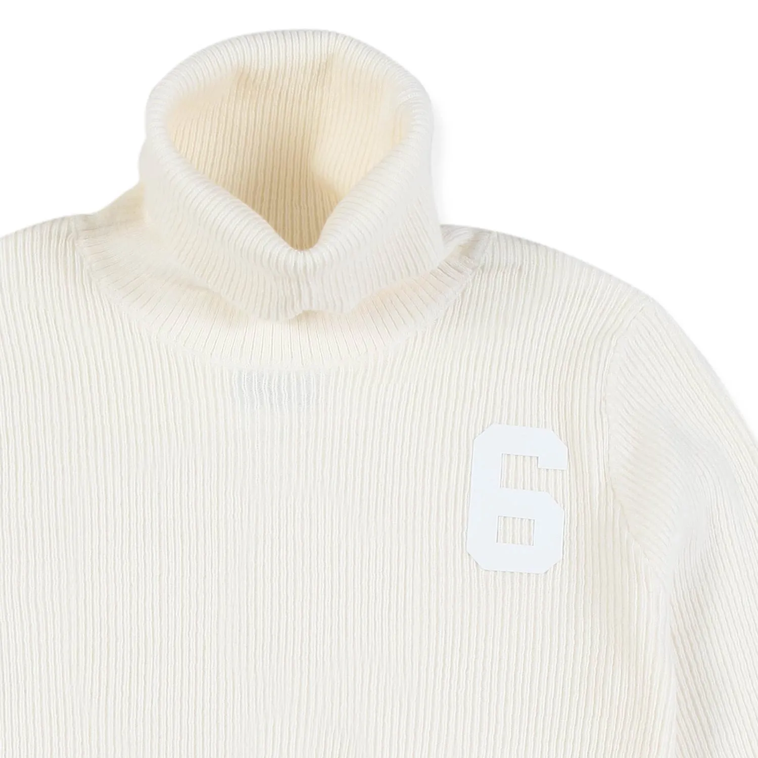 Pull Dolcevita Bianco Panna Bambina E Ragazza