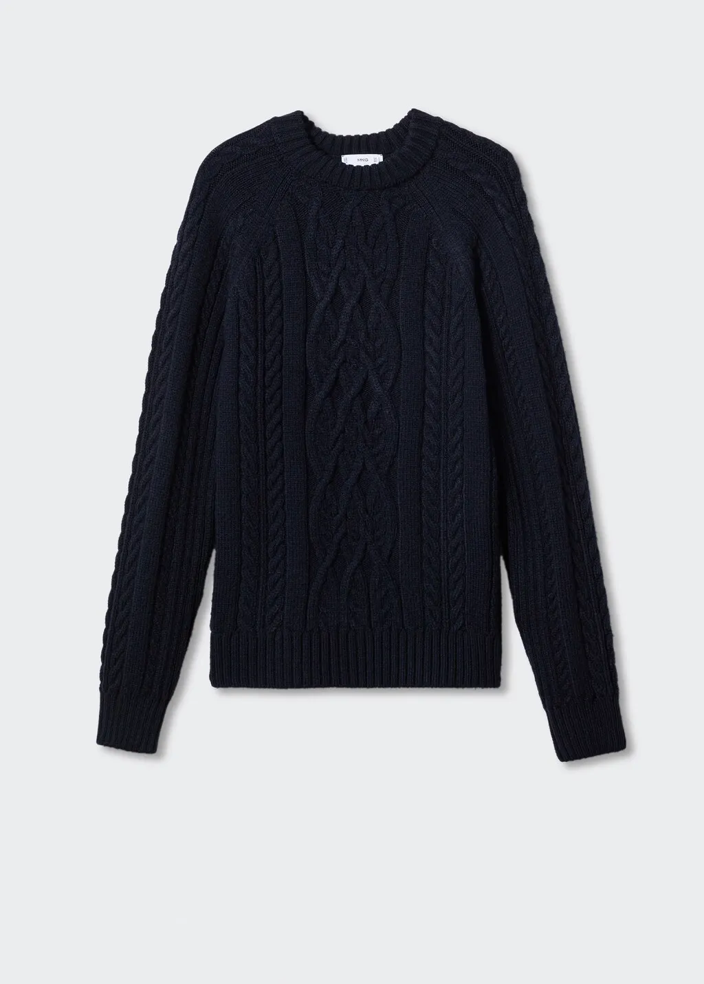 Pullover maglia intrecciato