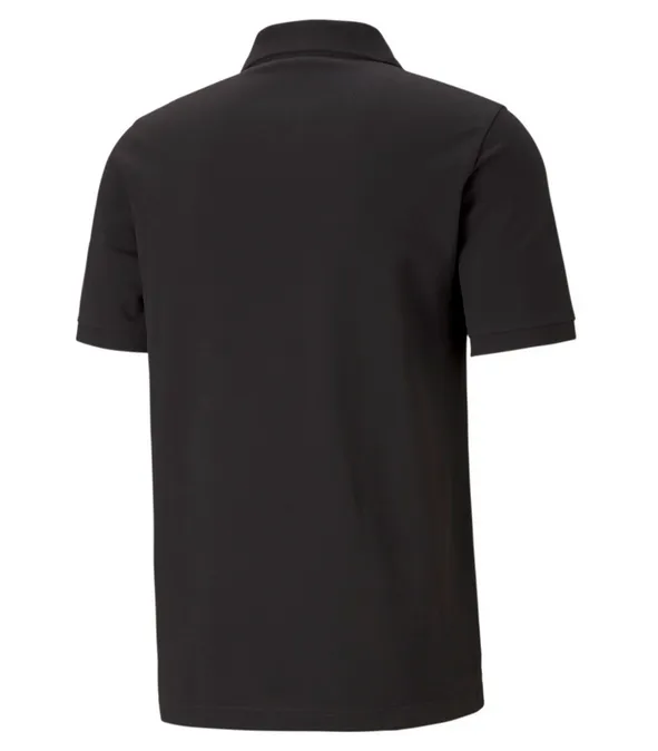 Puma Men's short sleeve polo shirt in cotton pique 586674-01 black