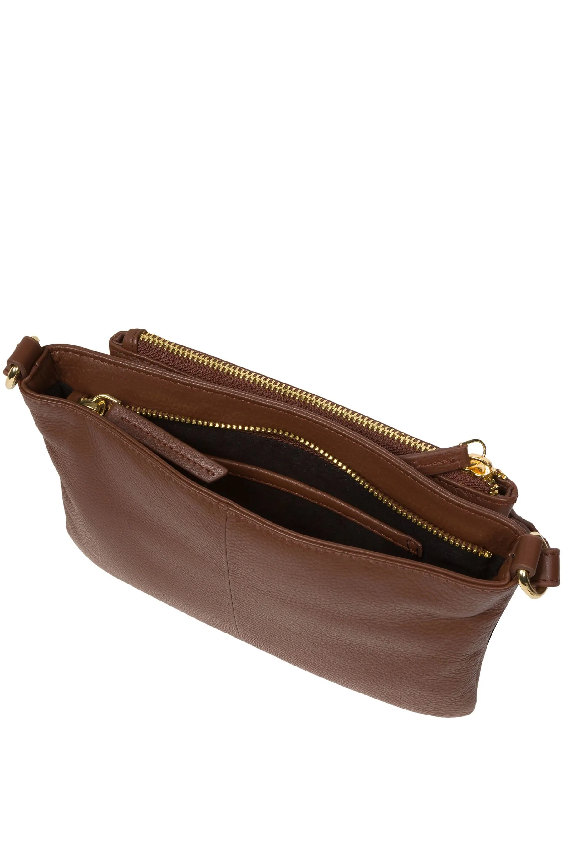Pure Luxuries London Jess - Borsa a tracolla in pelle nappa