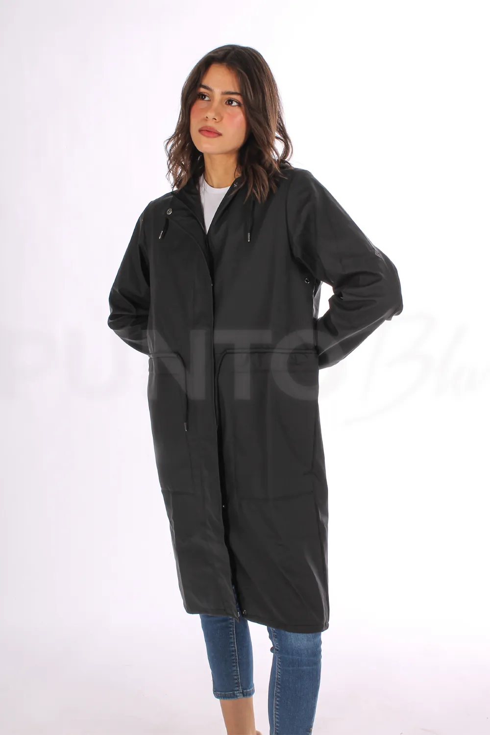 RAINS | GIUBBINO STRING PARKA UNISEX - Punto Blu