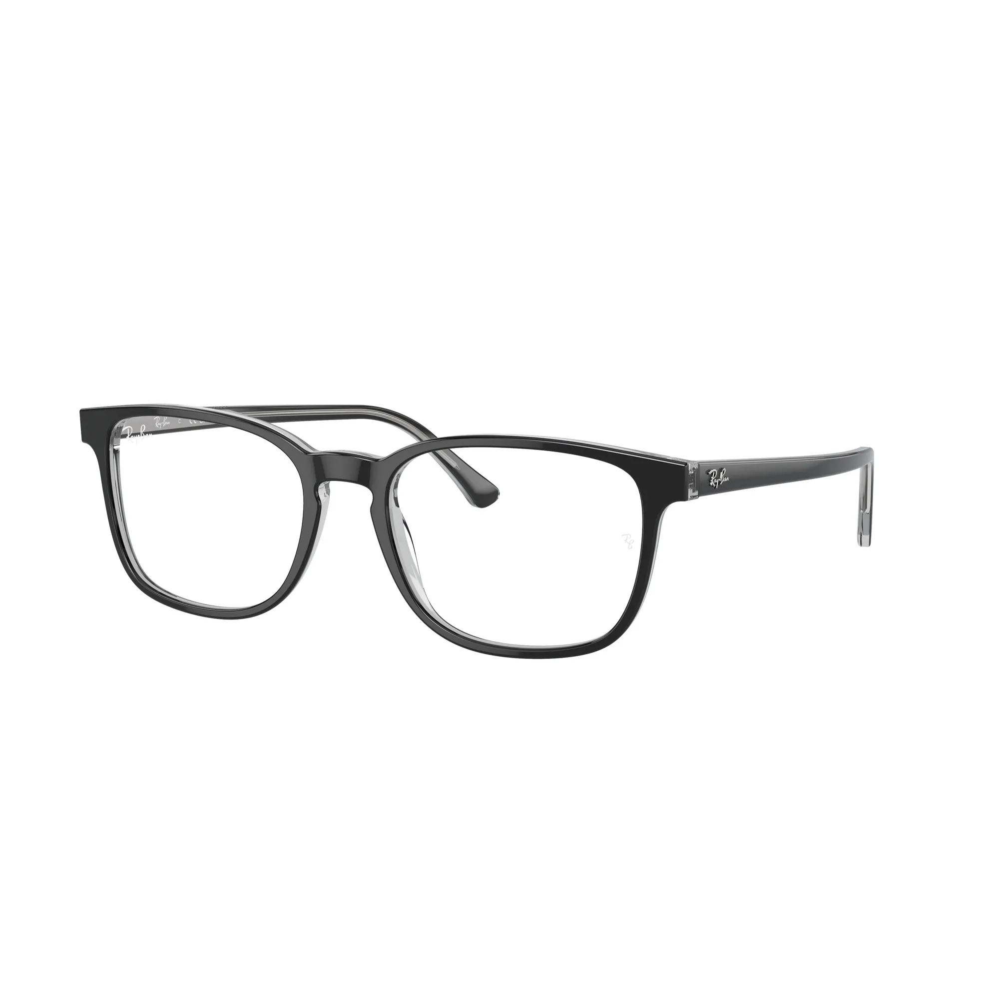   Ray-Ban RX 5418 - 8367 Grigio Scuro Su Grigio Trasparente | Occhiale Da Vista Unisex 