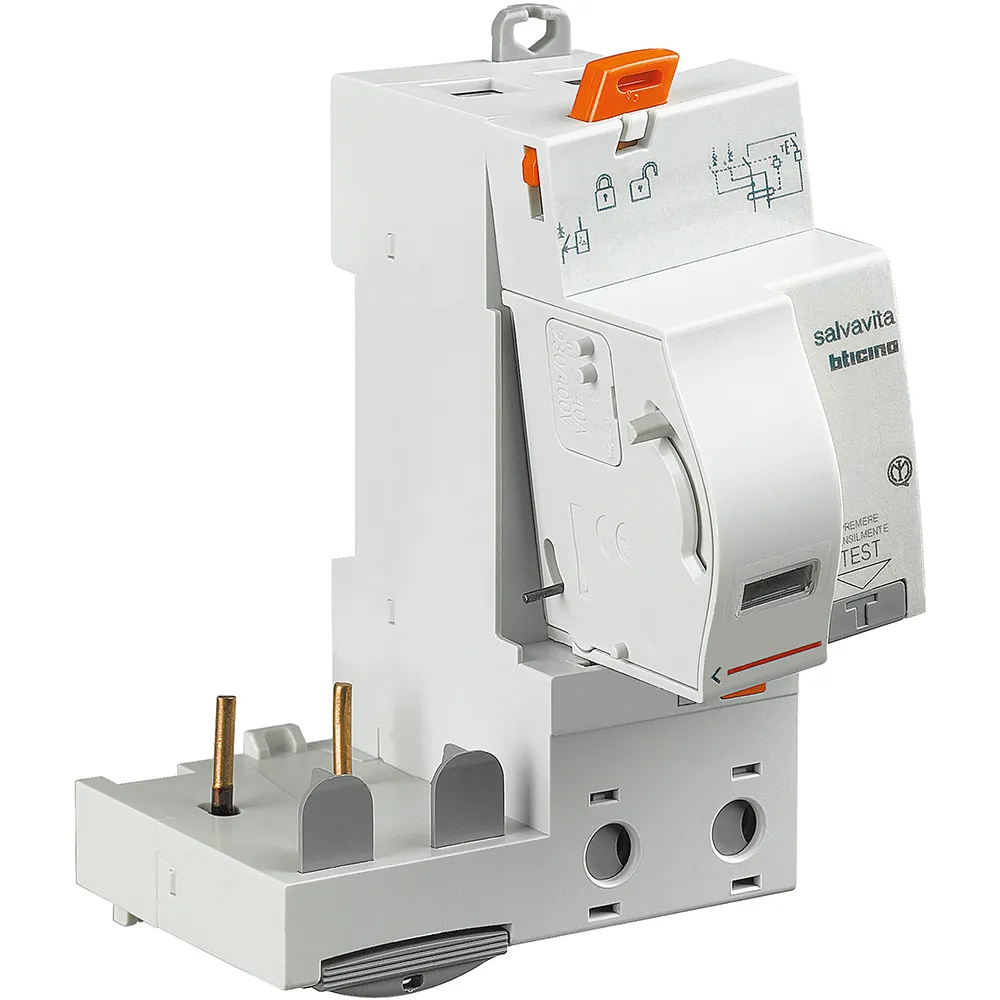 RCD Bticino Btdin, 2P, 32A, Tipo A