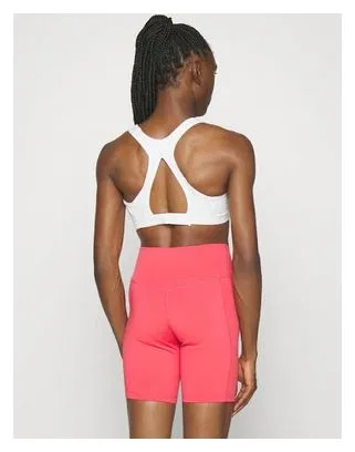 Reggiseno a sostegno alto Nike Donna Swoosh Bianco