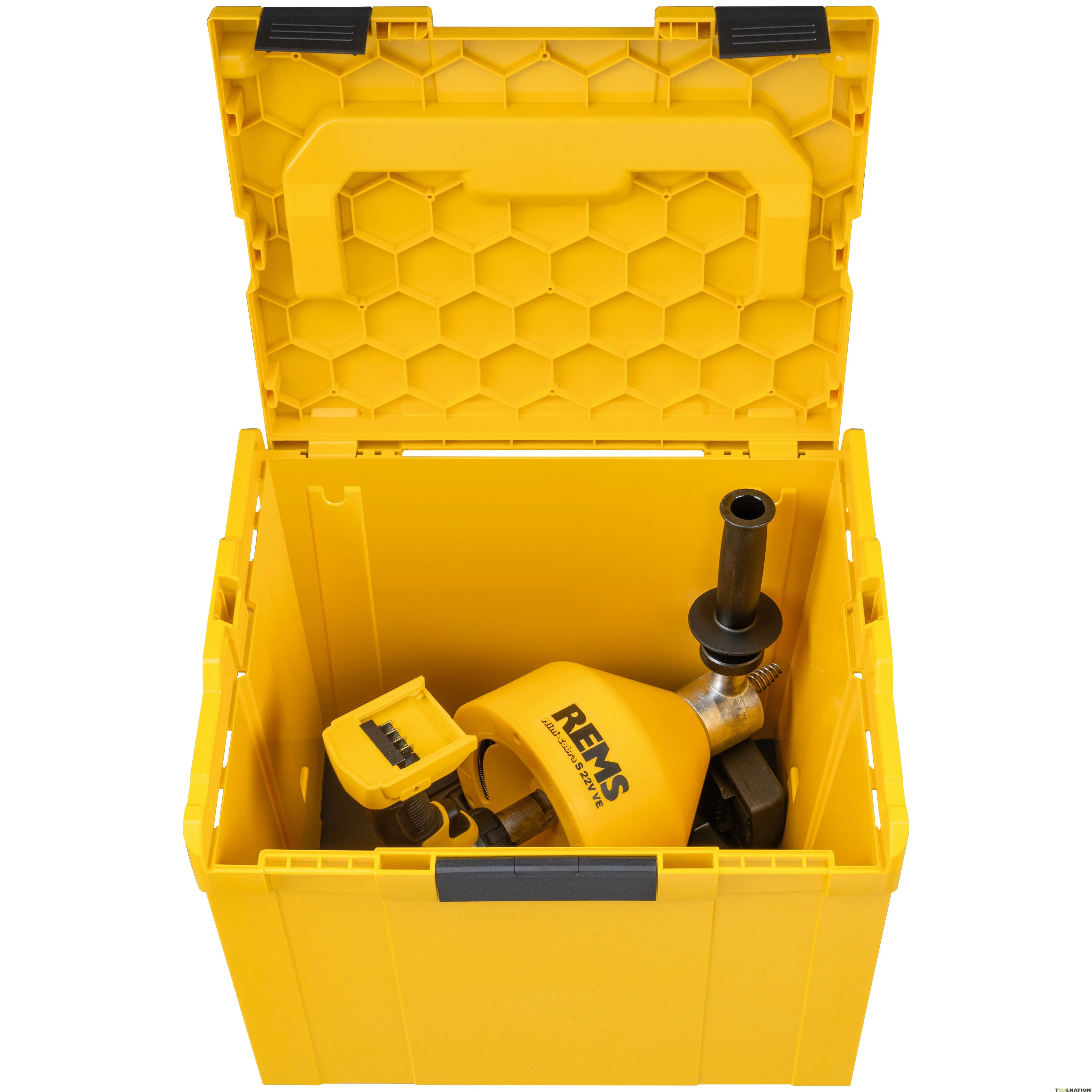 Rems 170029 R22 Mini-Cobra S 22V VE SET/P Accu Drainer 22V senza batterie e caricabatterie in L-Boxx