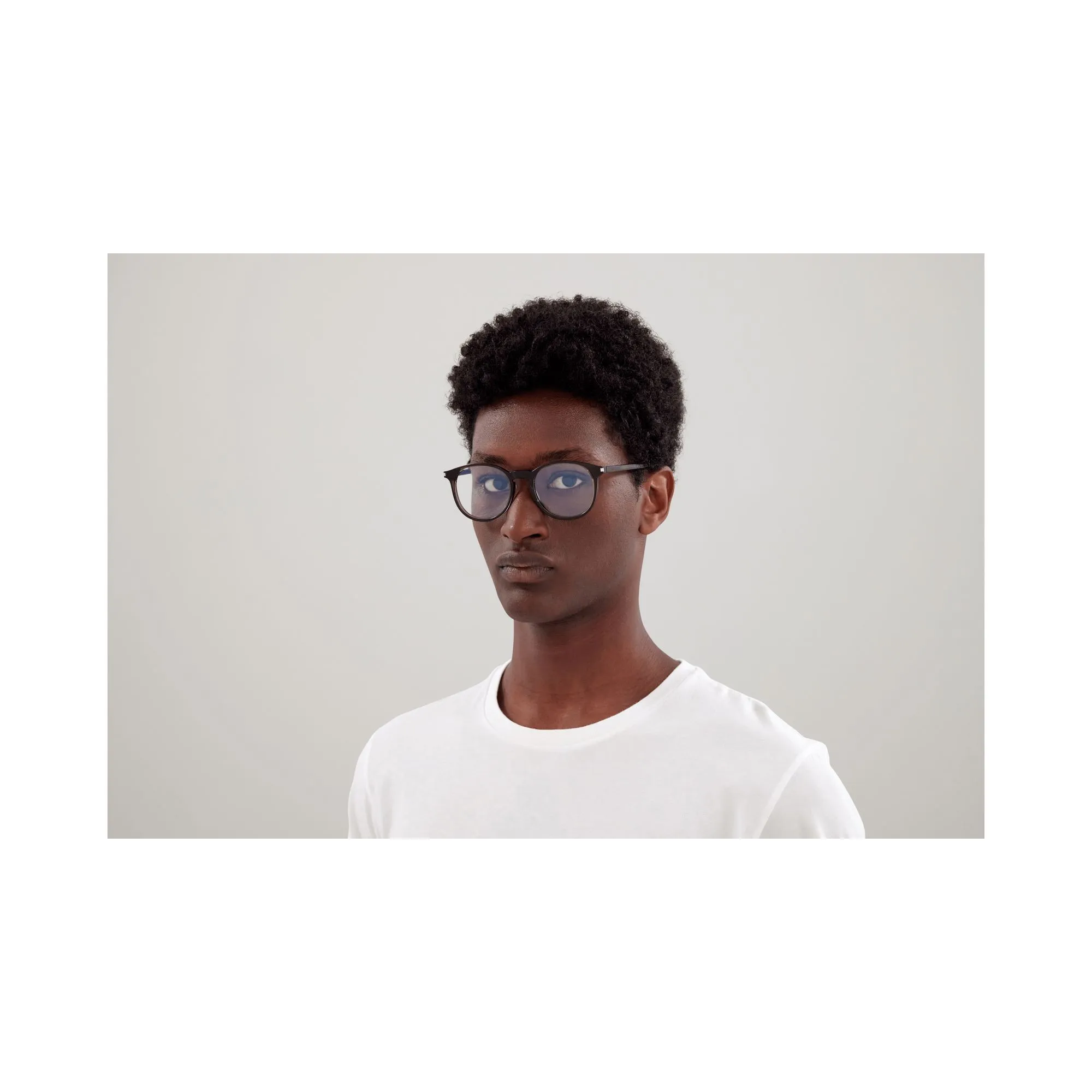   Saint Laurent SL 106 - 012 Verde | Occhiale Da Vista Unisex 