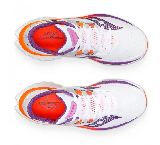 SAUCONY ENDORPHIN SPEED 4 donna - WHITE/VIOLET