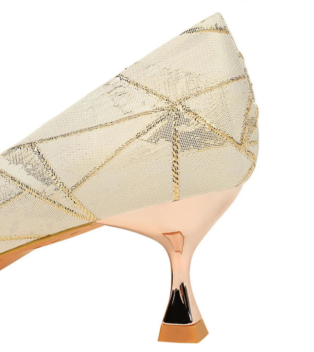 Scarpe da donna Décolleté Tacchi da gattino Scarpe con tacco medio Scarpe a punta 2023 Tacchi da donna