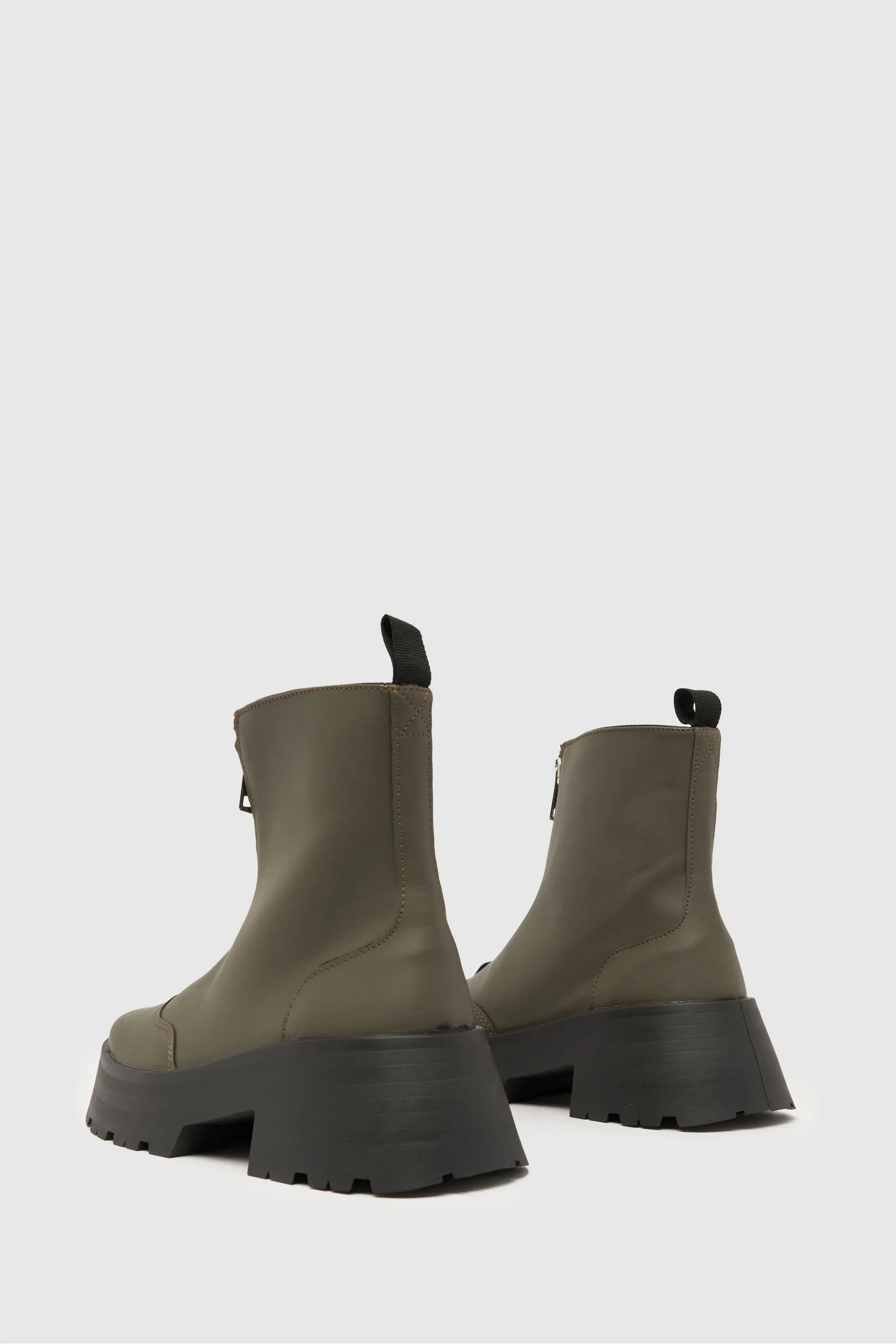 Schuh - Arnold - Stivali pesante con zip frontale