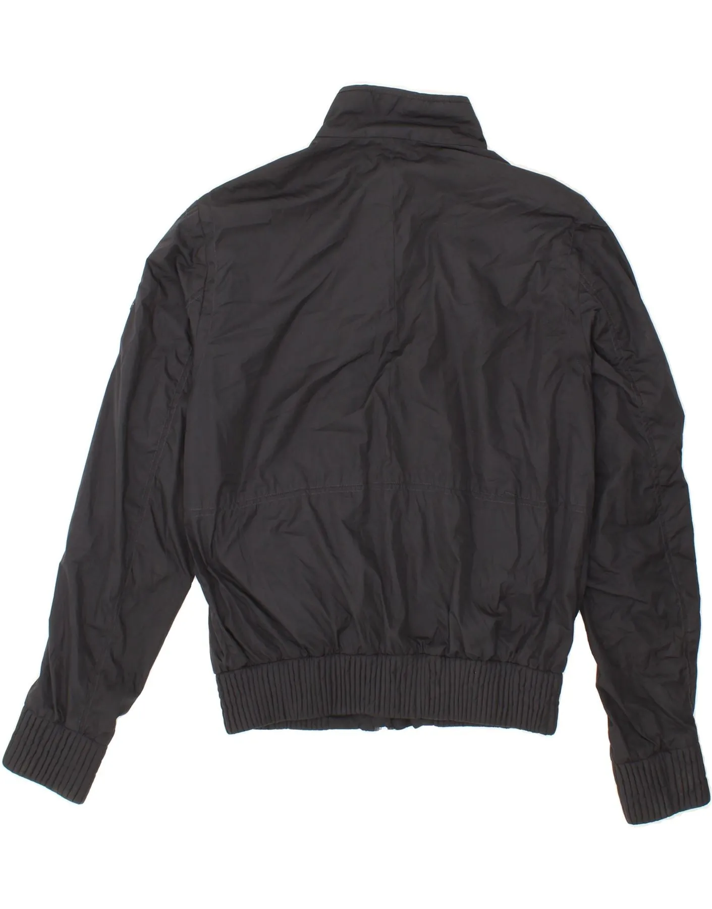 SERGIO TACCHINI Mens Bomber Jacket IT 50 Large Black Polyester