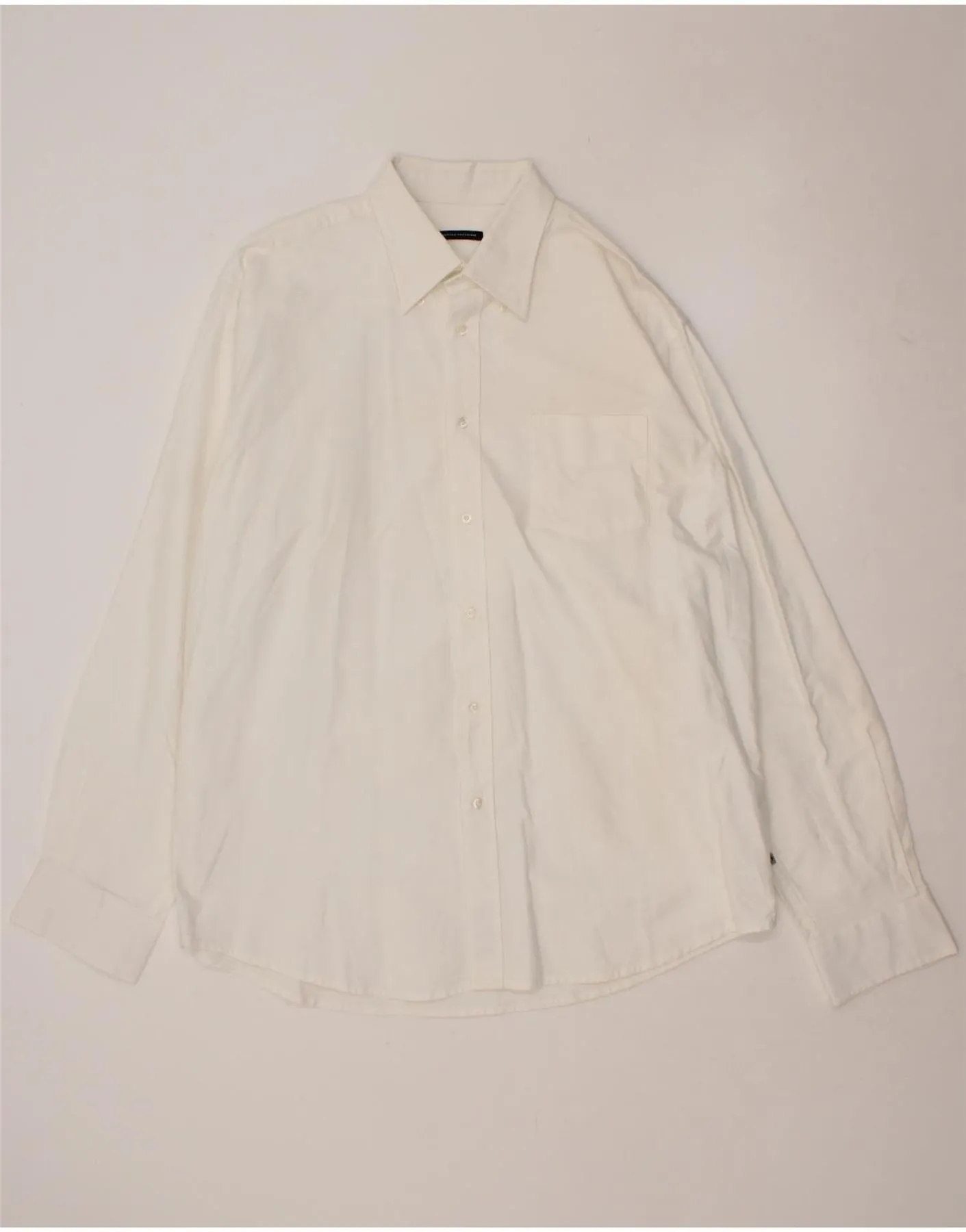 SERGIO TACCHINI Mens Shirt 2XL White Cotton