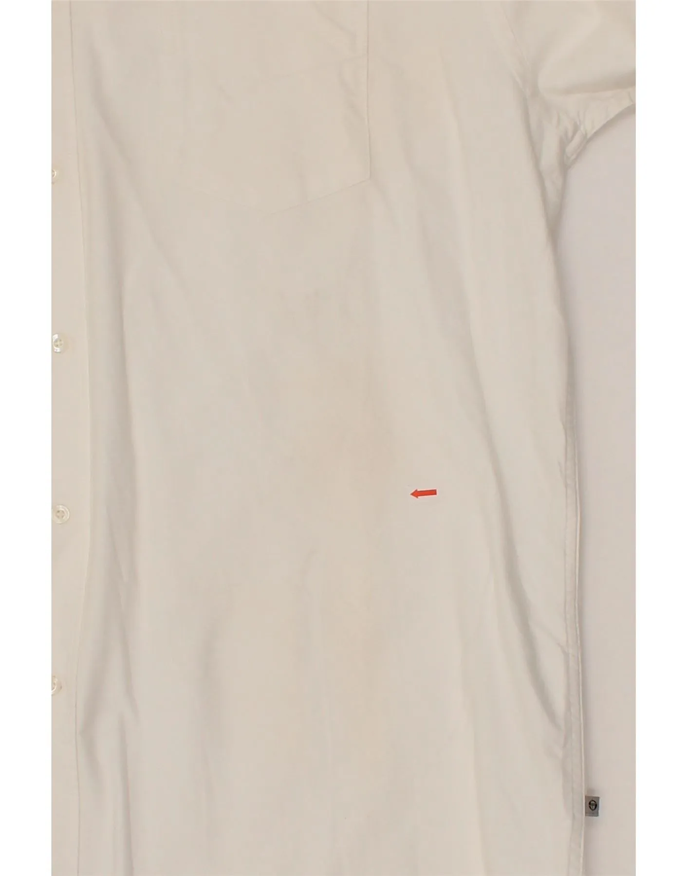 SERGIO TACCHINI Mens Shirt 2XL White Cotton