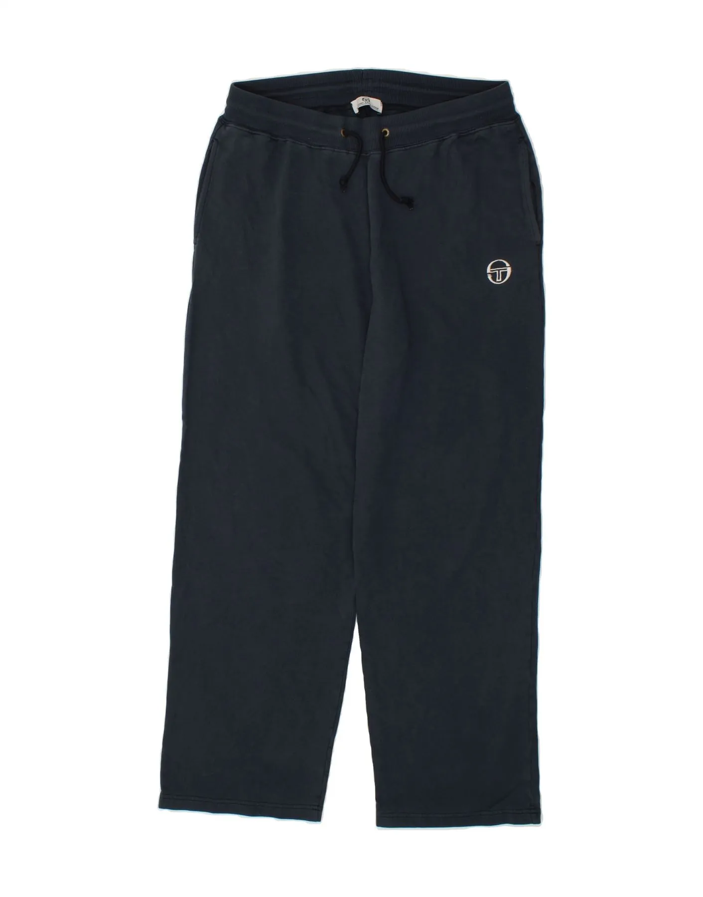 SERGIO TACCHINI Mens Tracksuit Trousers Large  Navy Blue Cotton