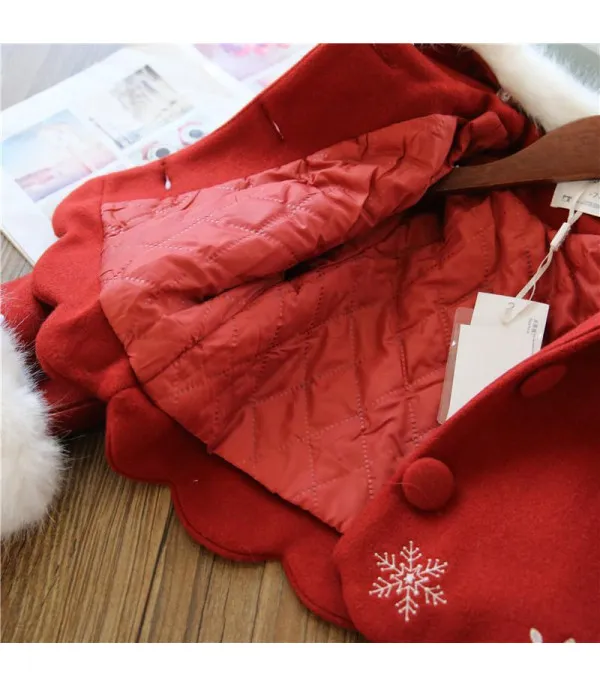Set abitino e cappottino bimba snow princess