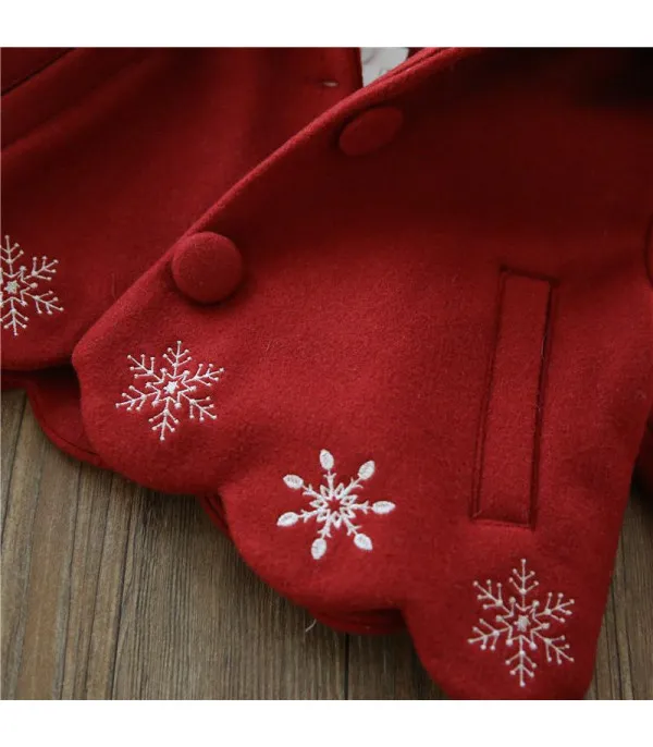 Set abitino e cappottino bimba snow princess