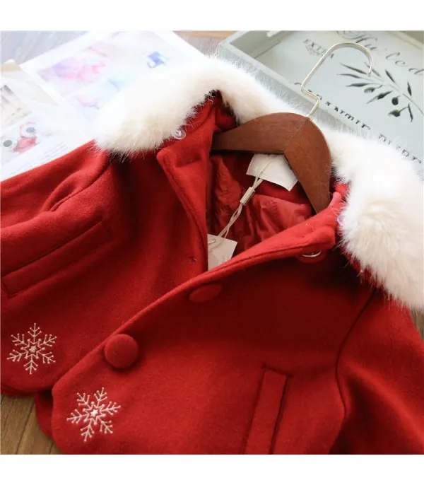 Set abitino e cappottino bimba snow princess