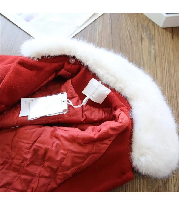 Set abitino e cappottino bimba snow princess