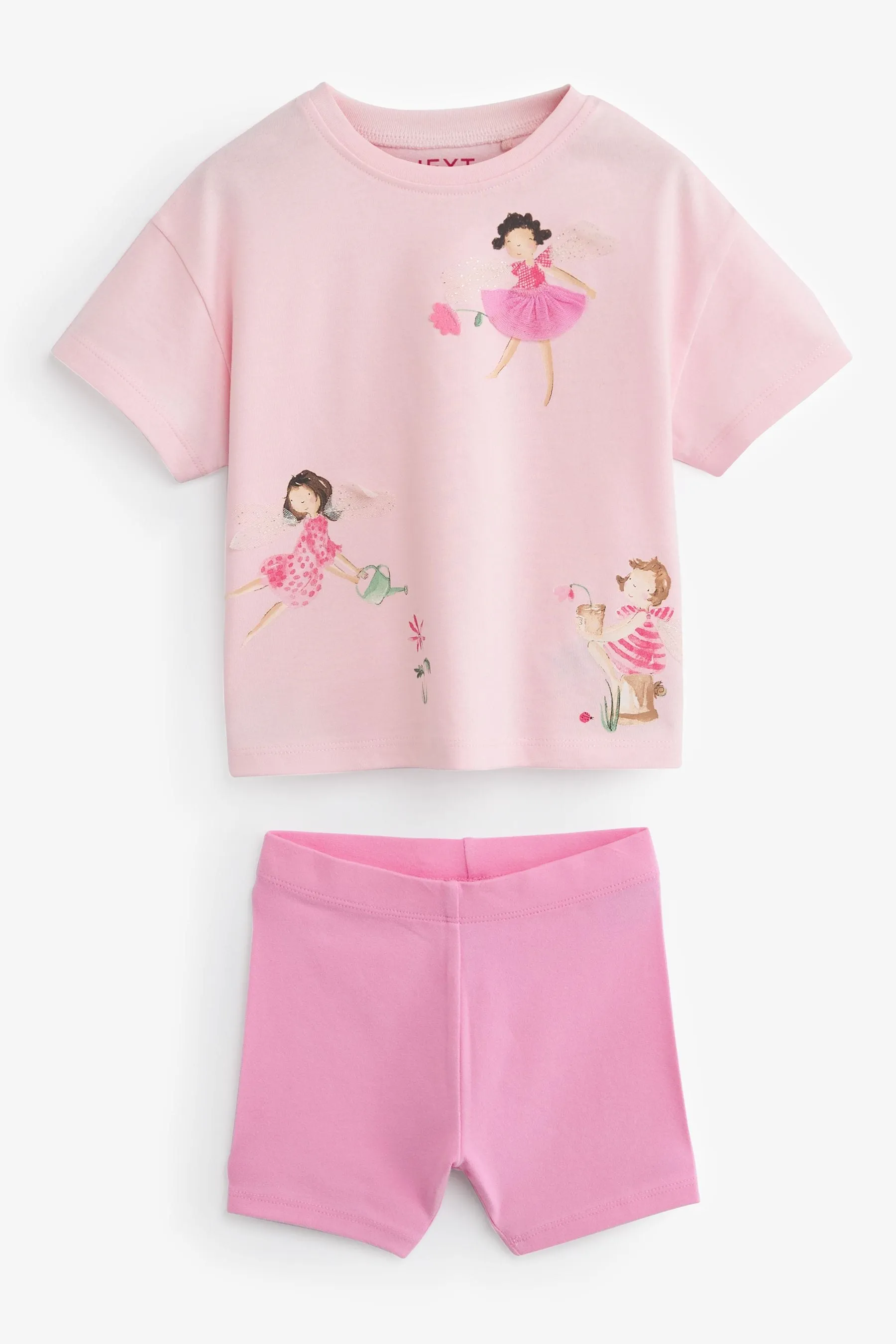 Short Sleeve Top and Cycle Shorts Set (3mths-7yrs)    
