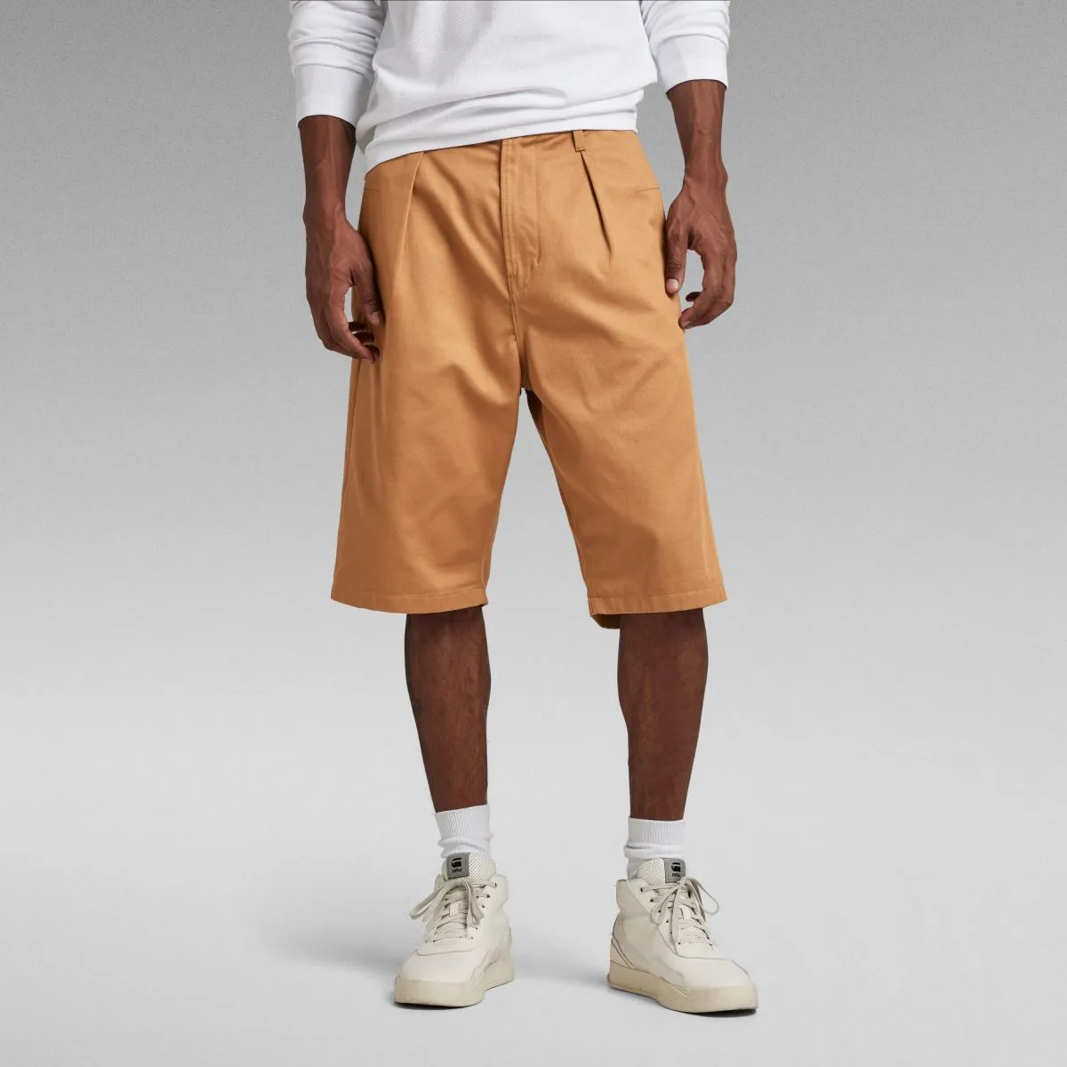 SHORTS E BERMUDA Uomo G-STAR D21458 C962 WORKER CHINO SHORT 3886 CHIPMUNK